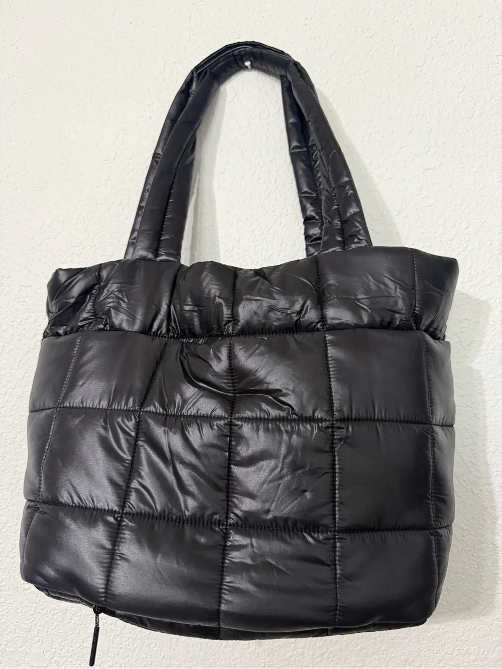 lululemon athletica Quilted Grid Tote — Black